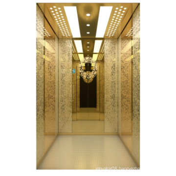 Rational construction 450KG-2000KG loading decoration cheap home elevator passenger elevator